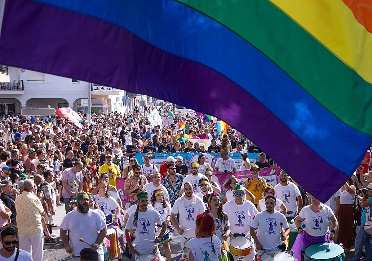 Una imagen de la manifestación del Pride de Torremolinos 2025.