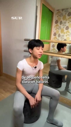 Noah Torrón, un aprendiz malagueño de ballet en la Ópera de París