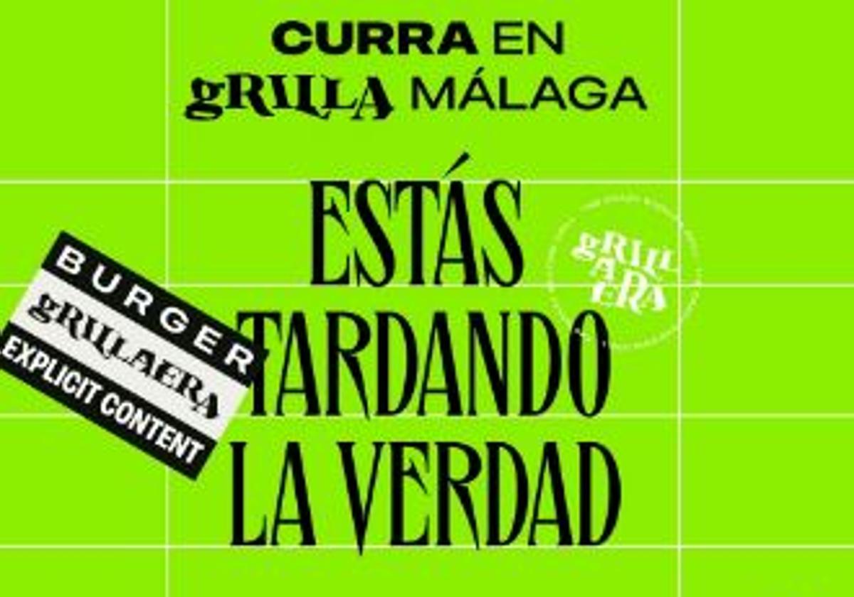 Grillaera, la hamburguesería más loca de Málaga, busca personal