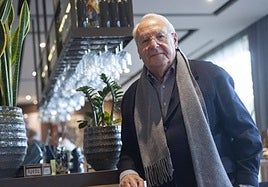 Hernández Mollar, en el hotel Málaga Palacio, en una entrevista en 2020 con este periódico.