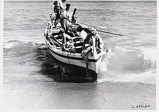 Los «jabegotes» desembarcan. Luis Bellón (ca 1947-1948)