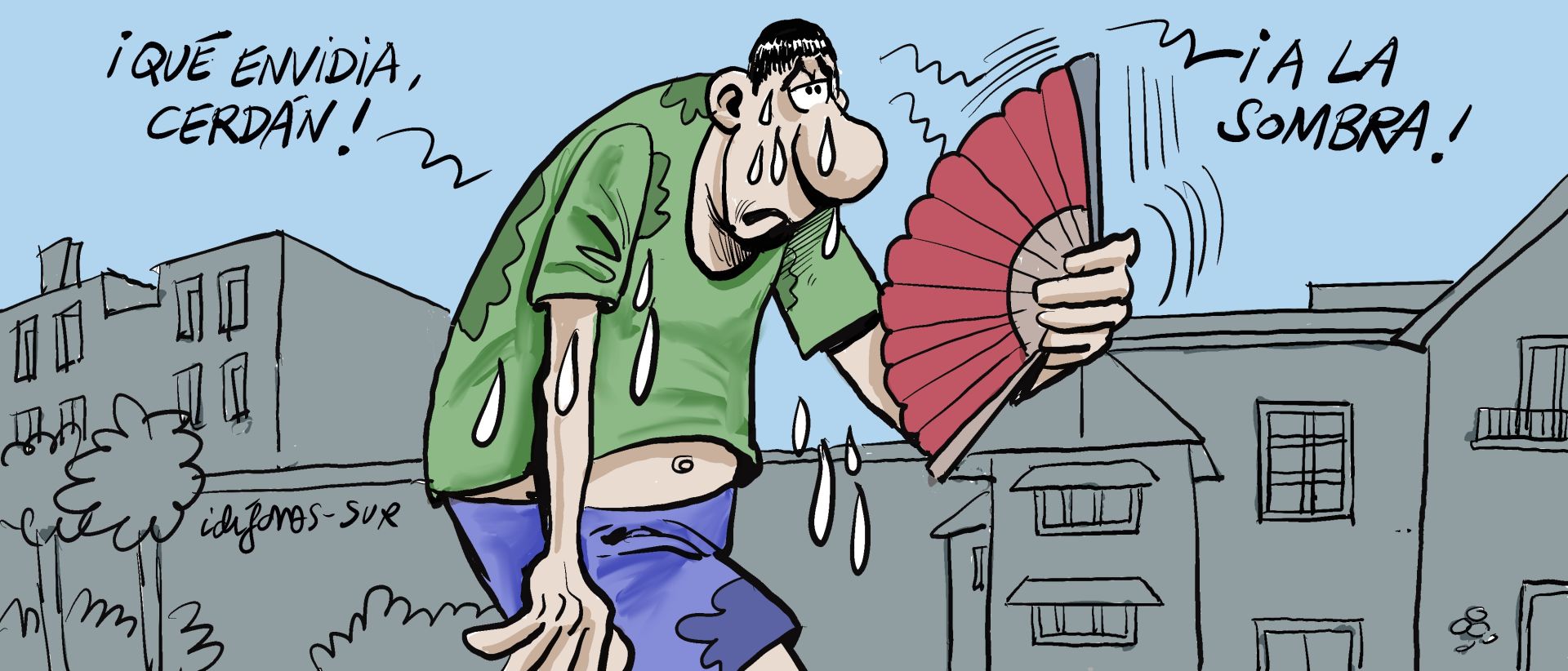 El mes de julio, en las viñetas de Idígoras y Pachi