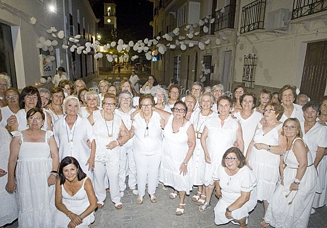 La noche ibicenca de la asociación.