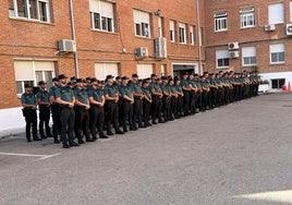 La Guardia Civil suma 88 nuevos agentes en la provincia de Málaga para el resto del año