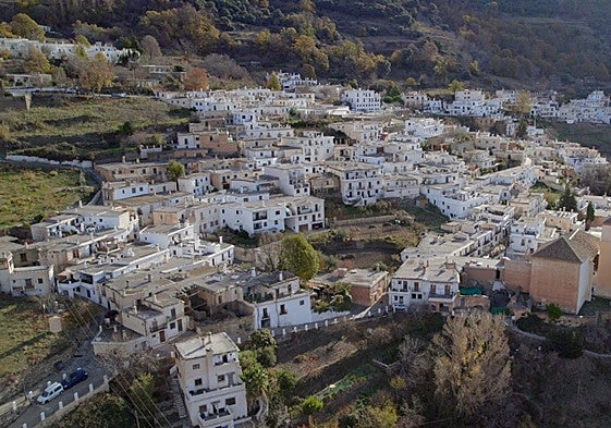 Vista de un pequeño municipio andaluz.