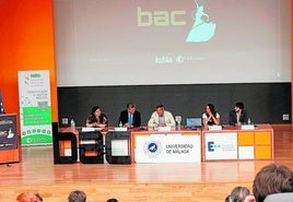 Imagen tomada durante la inauguración del congreso anual de biotecnología.