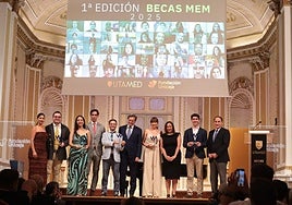 La Utamed entrega sus becas para el próximo curso