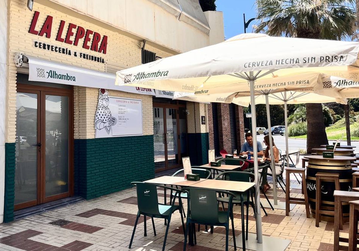 Vista exterior de La Lepera, en el Camino del Pato.