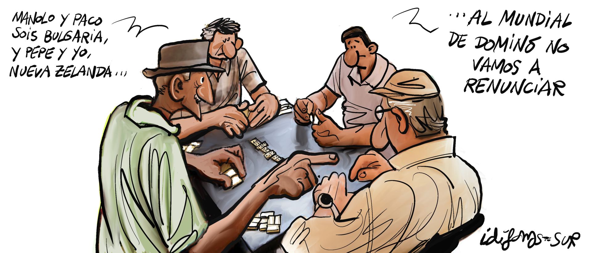 El mes de julio, en las viñetas de Idígoras y Pachi