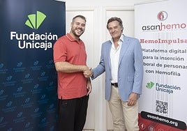 La Fundación Unicaja y Asanhemo impulsan una plataforma para la inserción laboral de personas con hemofilia