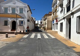 La calle Real de Alhaurín de la Torre.