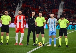 Imagen del Almería-Málaga de esta última temporada.