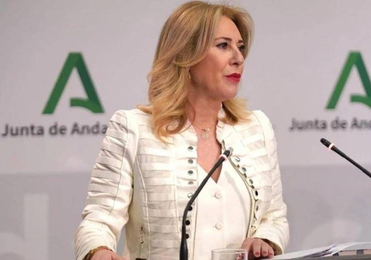 Carolina España, consejera de Economía y portavoz del Gobierno de Andalucía.