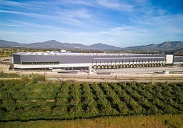 El espacio del parque logístico de Newdock en Cártama.
