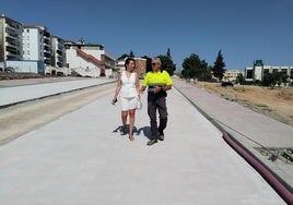 Avance de las obras de la UE-30.