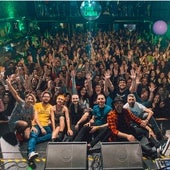 Imagen del último concierto en Málaga de Sombra Doble, en Sala Trinchera, en diciembre de 2023.