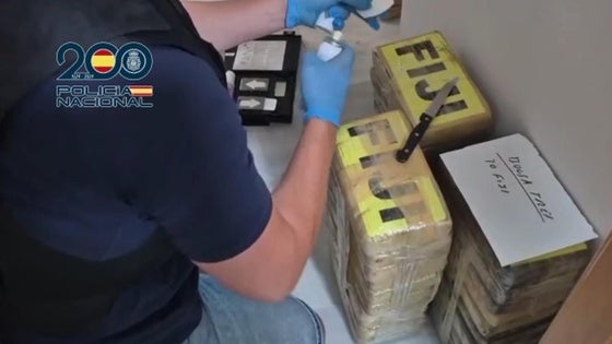 Un piso turístico en Málaga escondía una guardería de droga con 282 kilos de cocaína