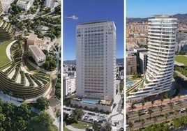 Estos son los tres proyectos que compiten por transformar la zona de El Bulto en Málaga