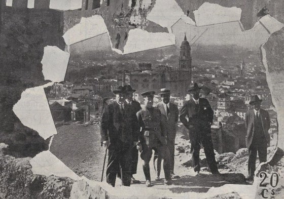 Dibujo de Santa Cruz para Gibralfaro.