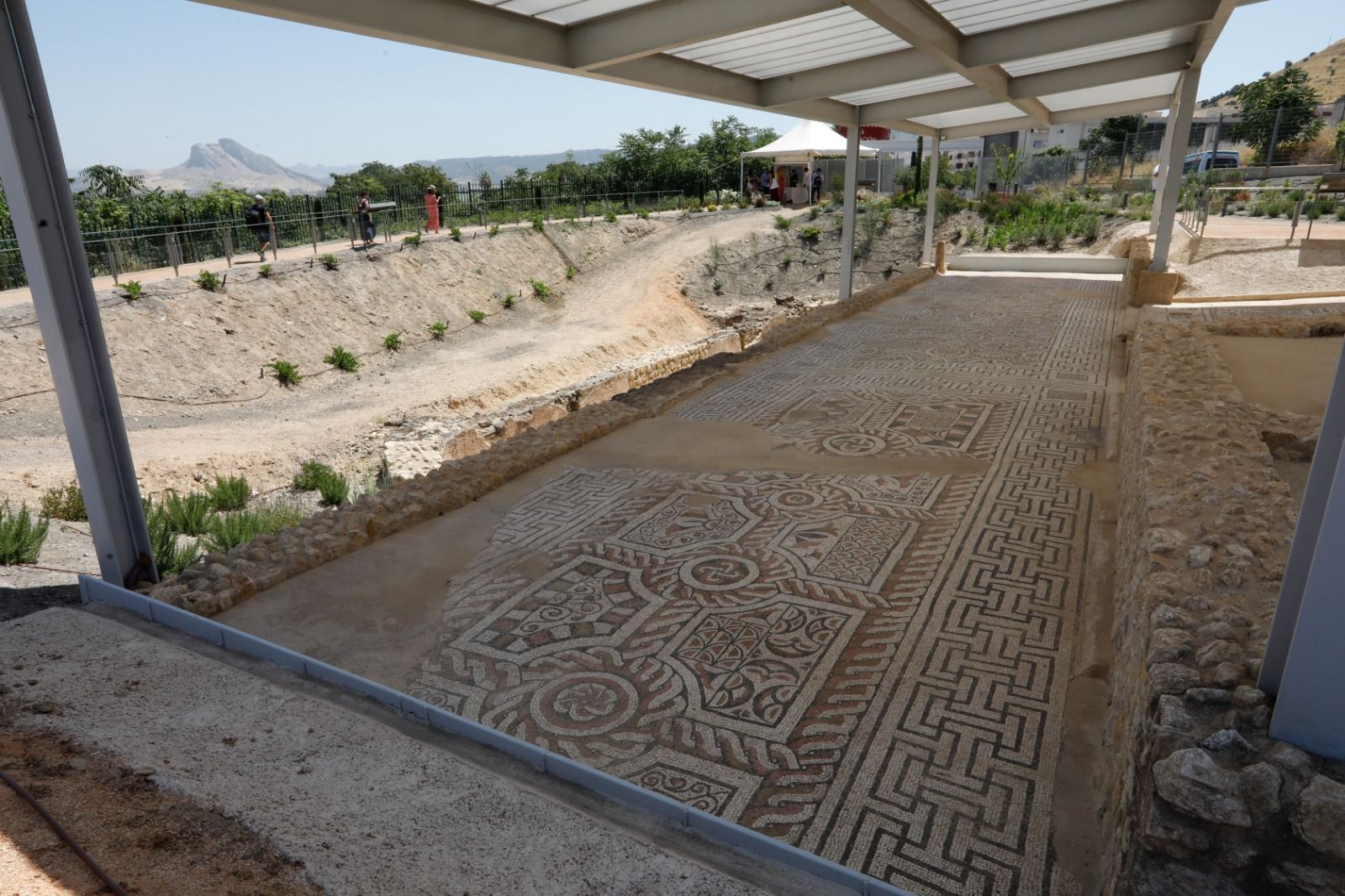 La villa de campo romana abierta en Antequera, en imágenes