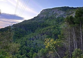 La Sierra de Mijas-Alpujata que se busca convertir en Parque Natural.