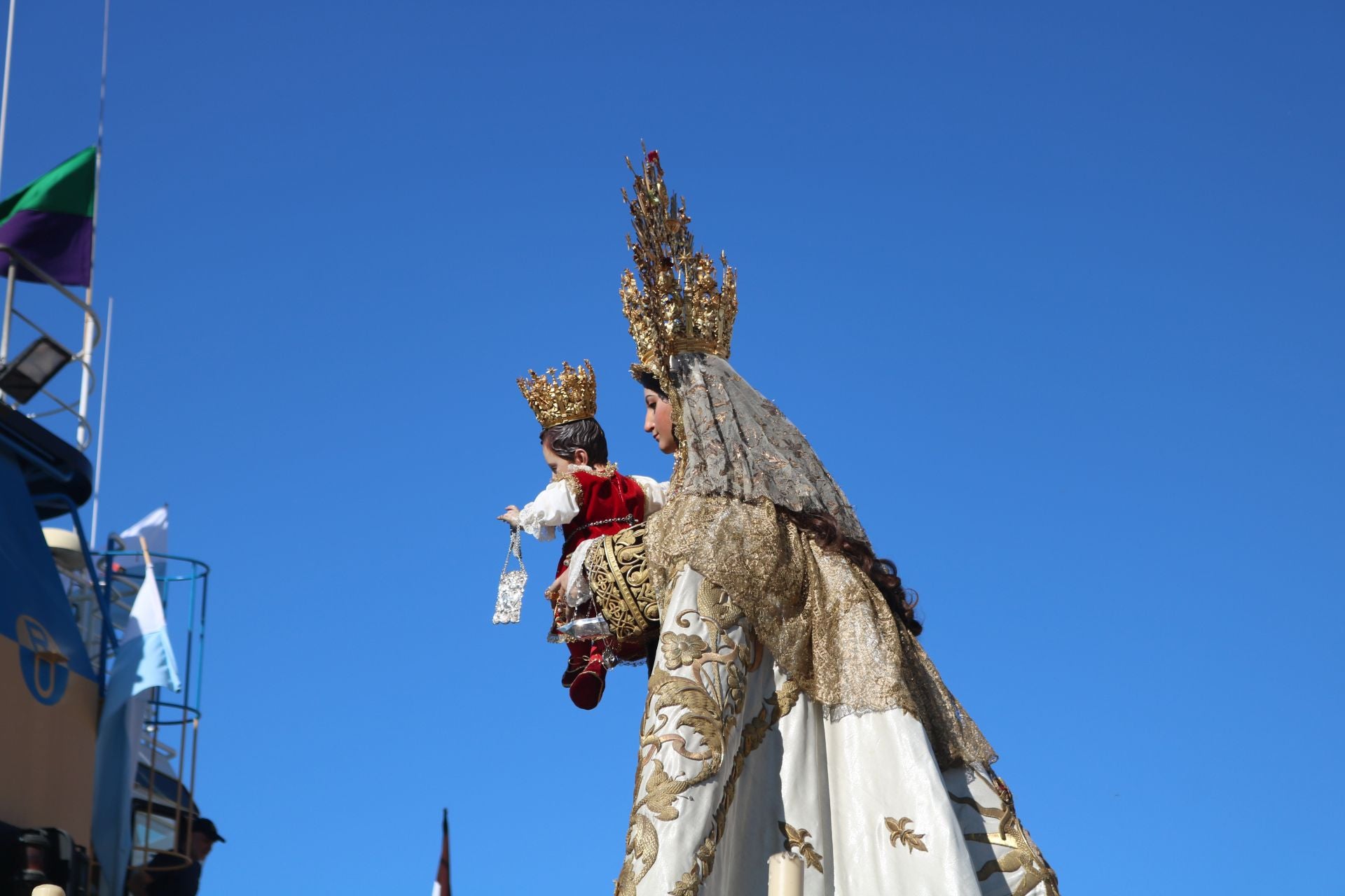 Procesión marinera de la Virgen del Carmen de El Perchel