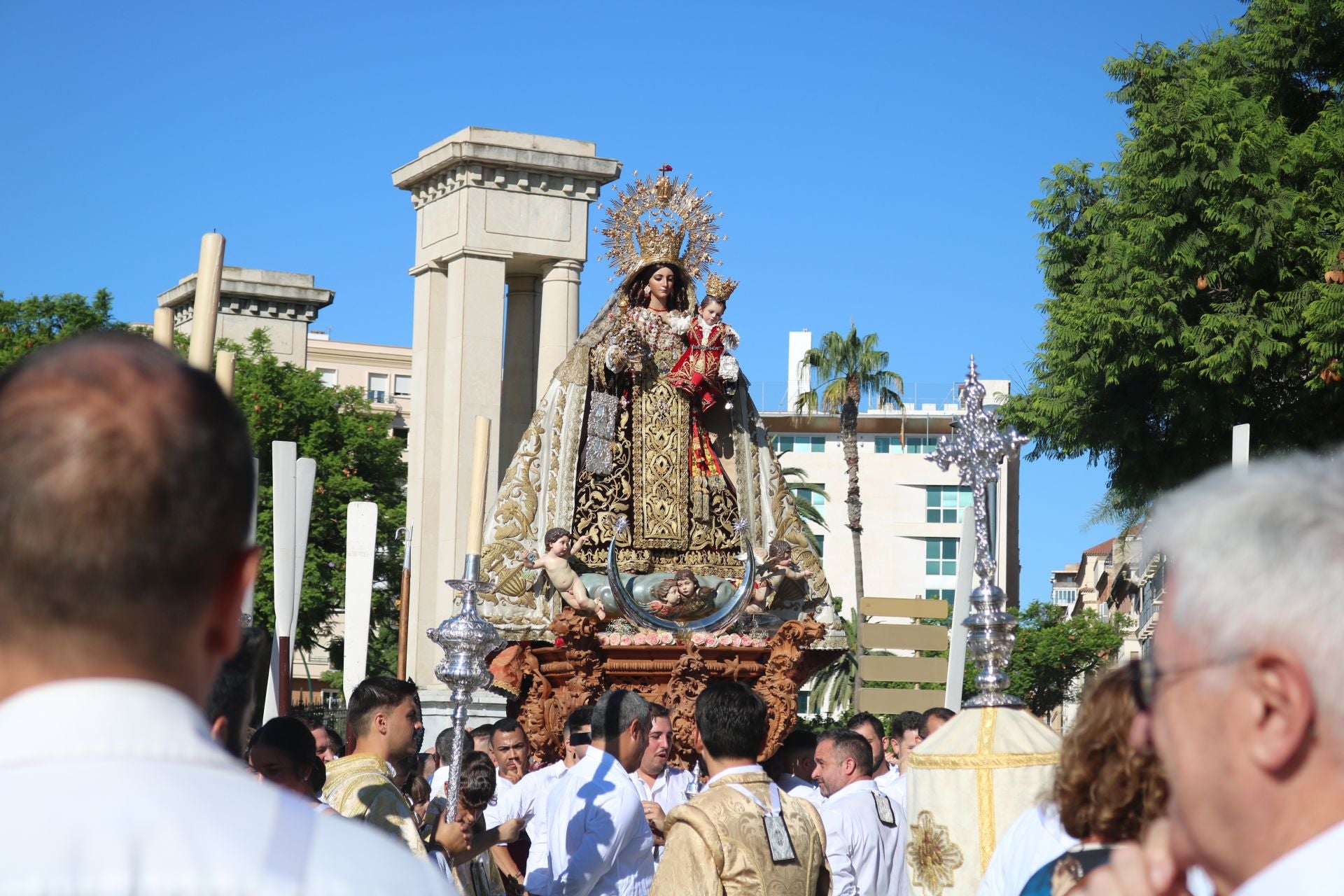 Procesión marinera de la Virgen del Carmen de El Perchel
