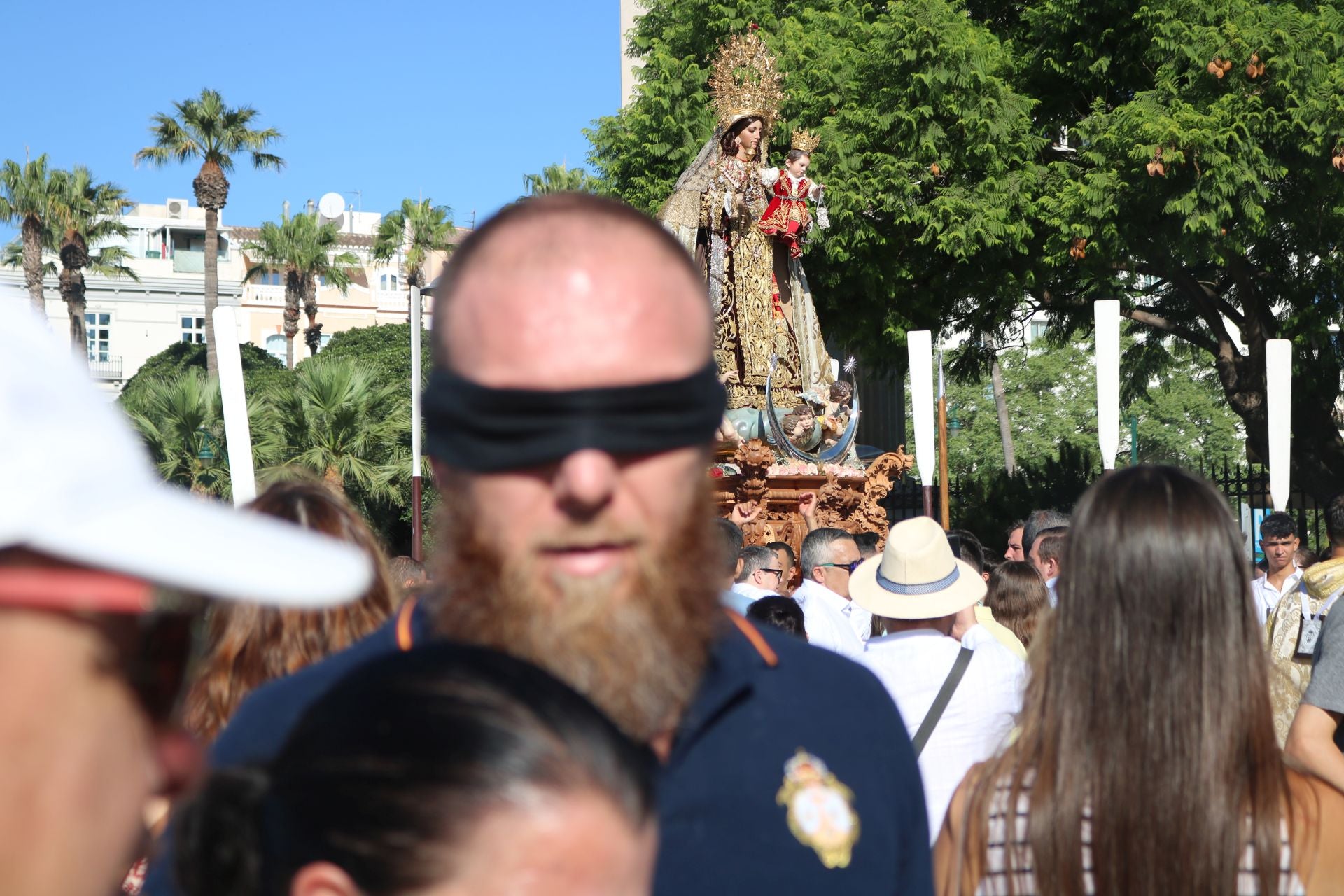 Procesión marinera de la Virgen del Carmen de El Perchel