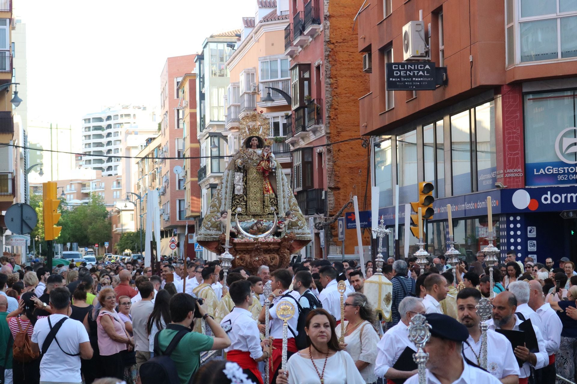 Procesión marinera de la Virgen del Carmen de El Perchel