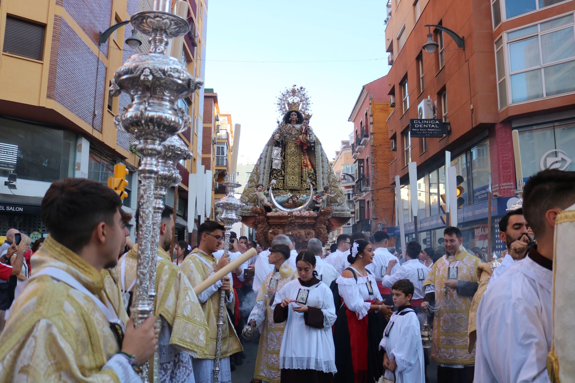 Procesión marinera de la Virgen del Carmen de El Perchel