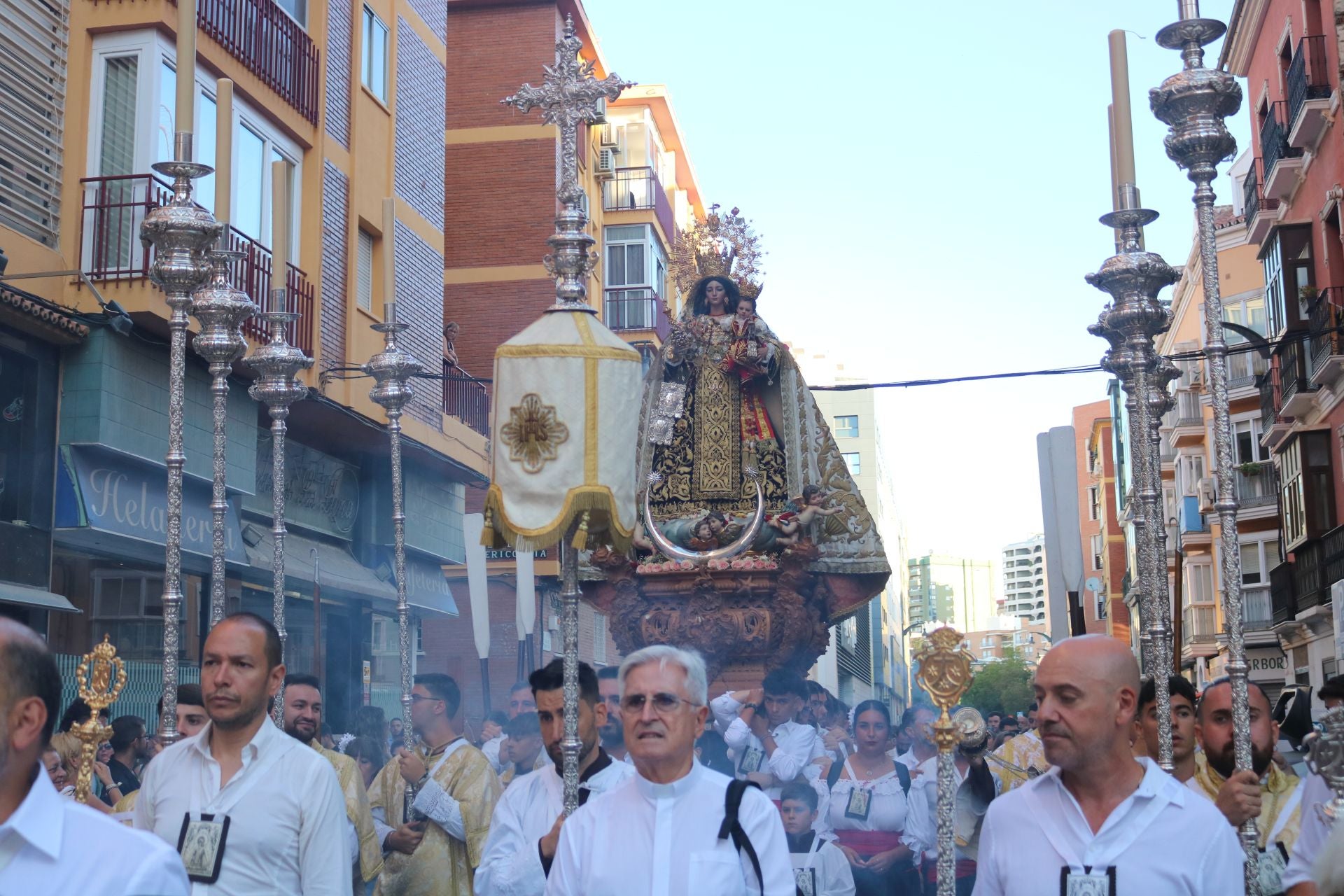 Procesión marinera de la Virgen del Carmen de El Perchel