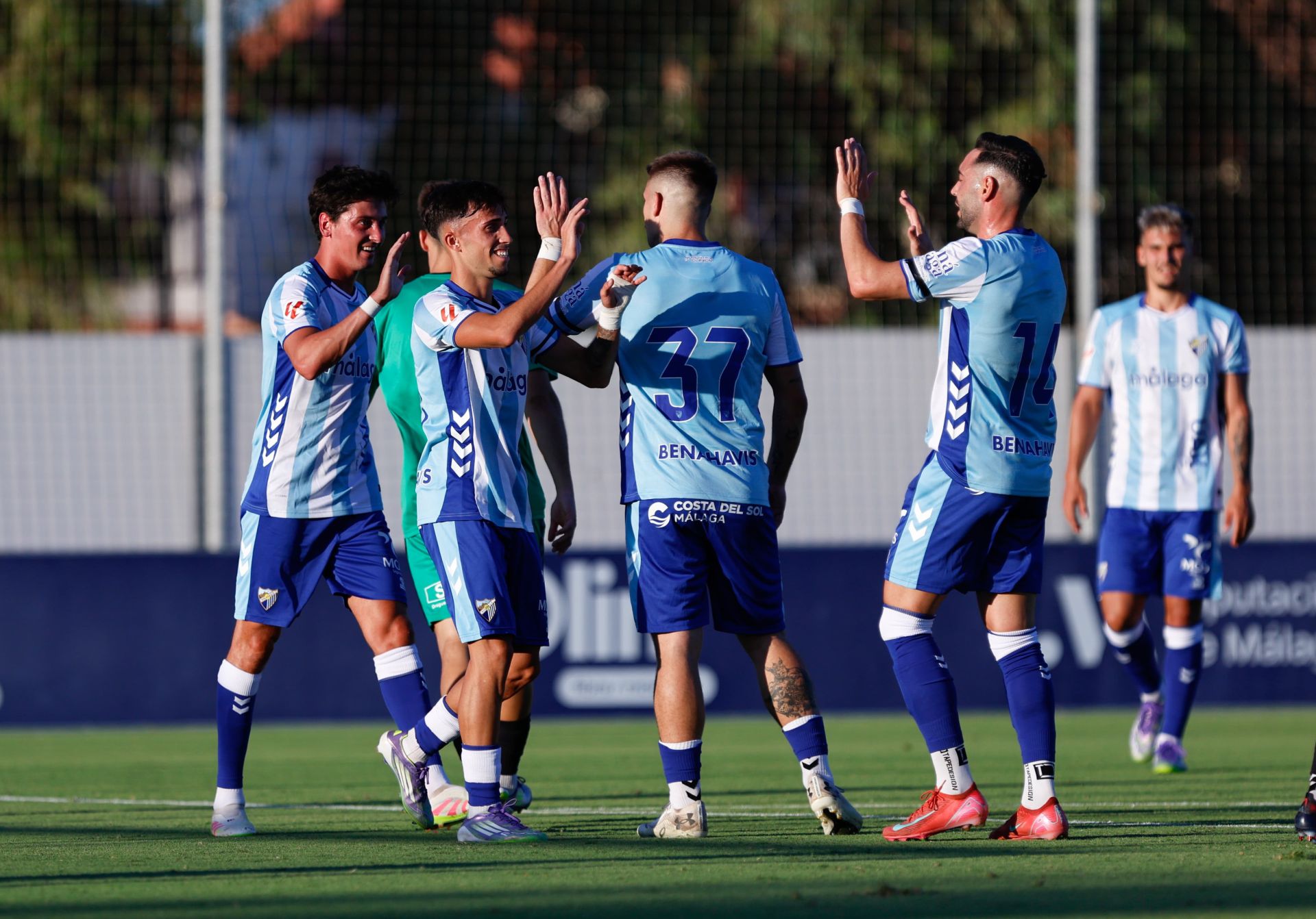 Las mejores imágenes del Málaga - Antequera