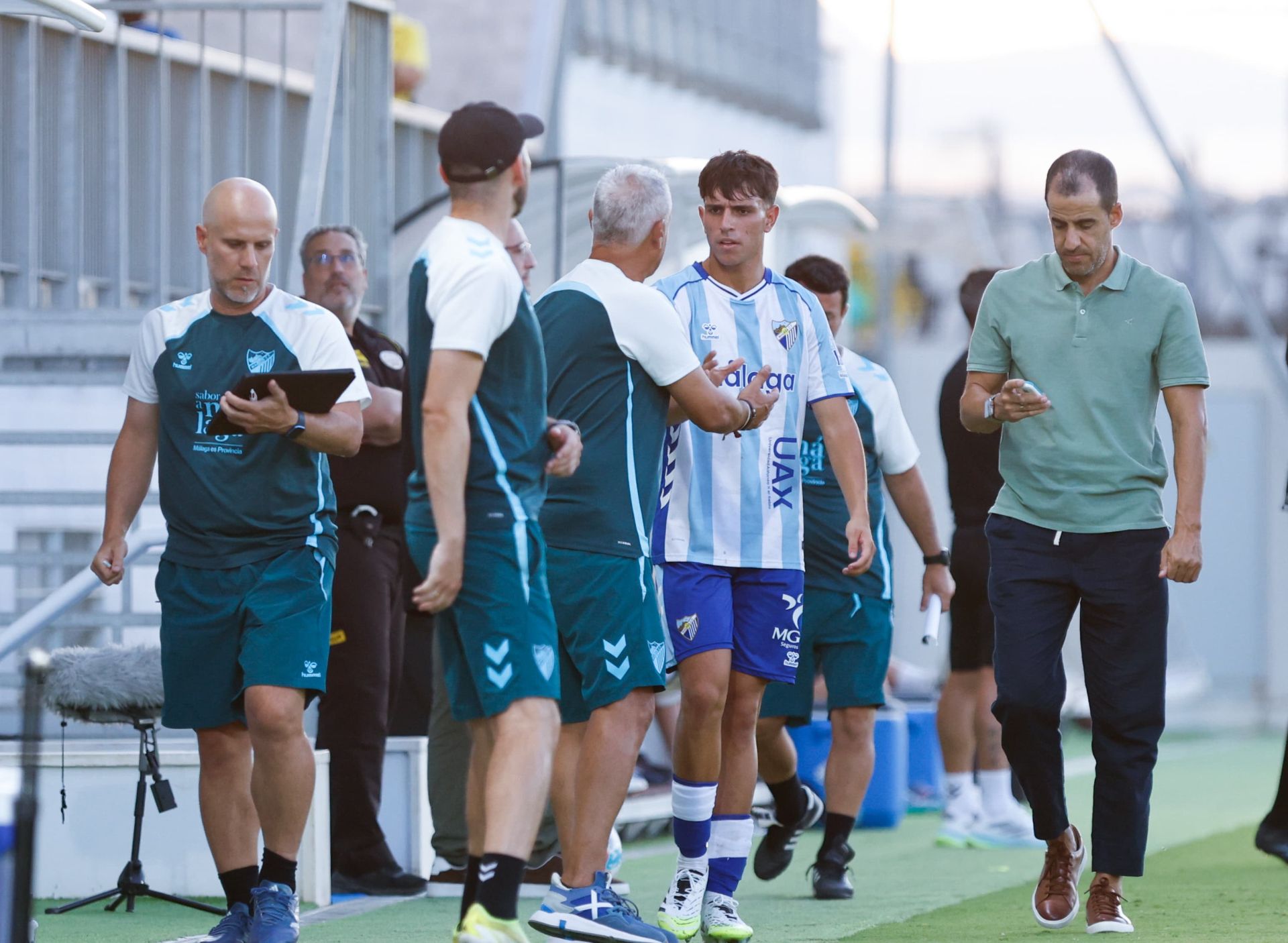 Las mejores imágenes del Málaga - Antequera