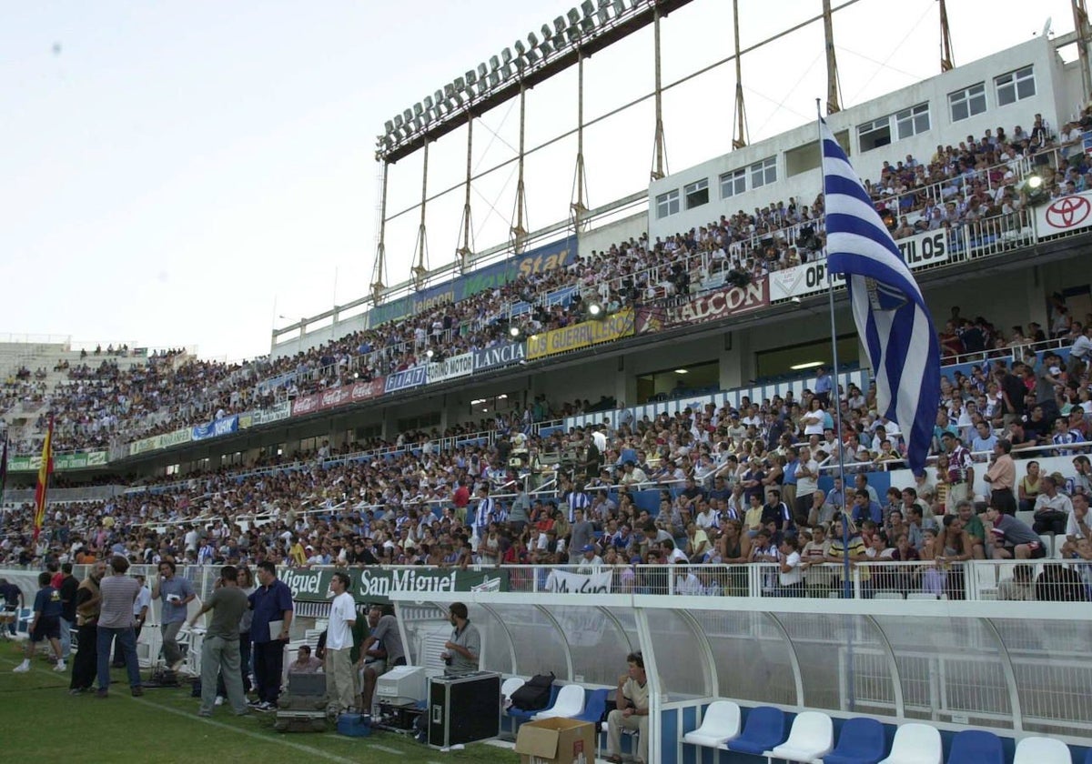 Imagen de La Rosaleda antigua, antes de la última reconstrucción..