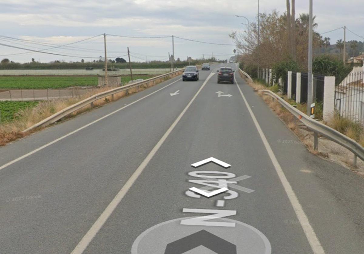 Lugar donde se ha producido el accidente.