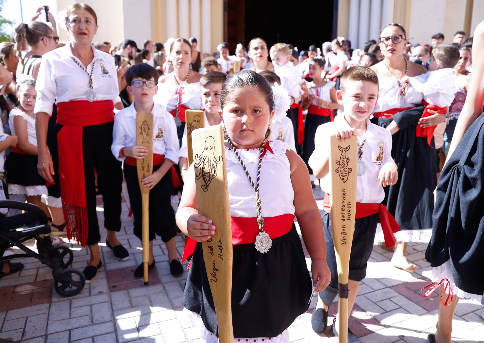 Procesión de la Virgen del Carmen de Huelin