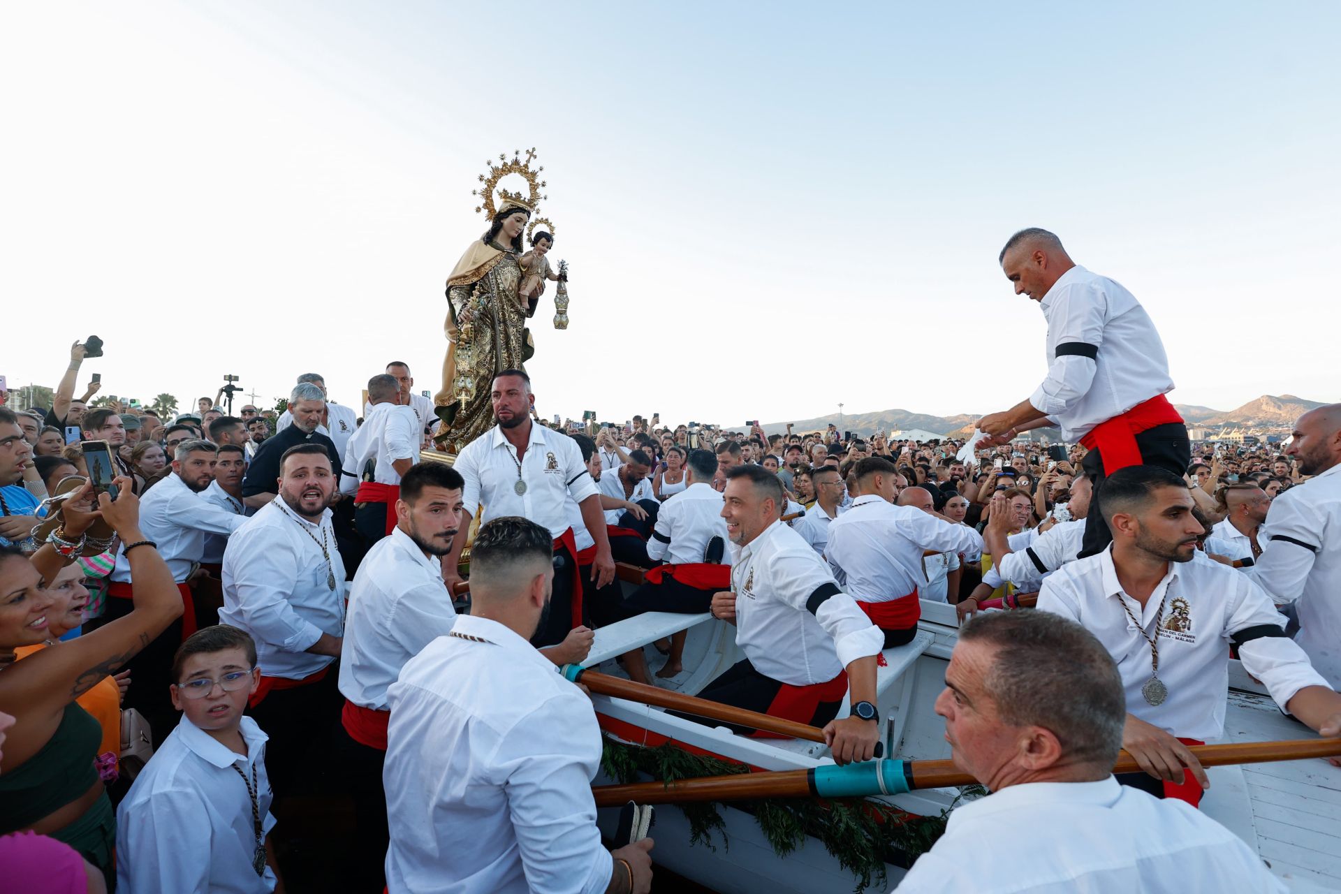 Procesión de la Virgen del Carmen de Huelin
