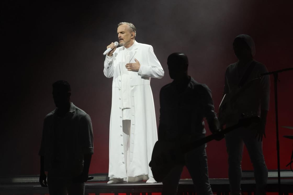 El concierto de Miguel Bosé en Starlite, en imágenes