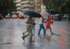 Las lluvias y las tormentas irrumpen en Andalucía: dos provincias en aviso por el paso de una vaguada