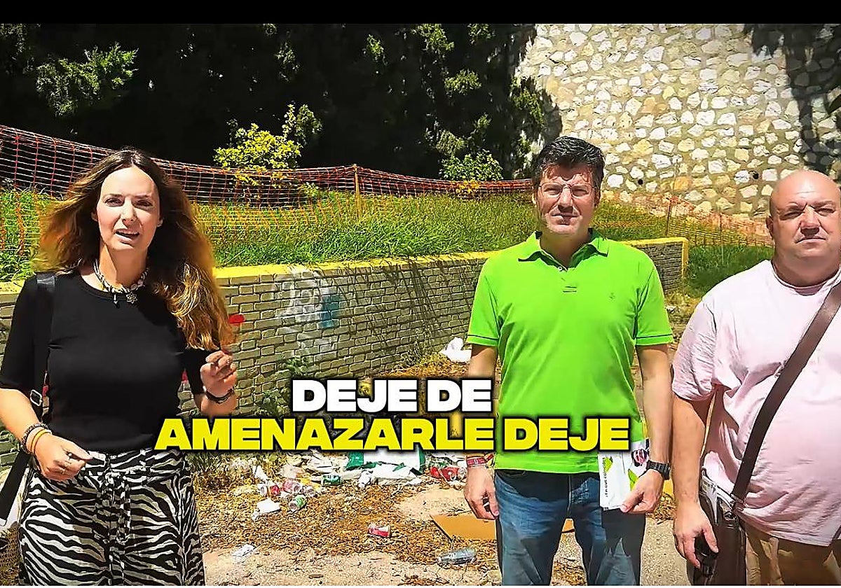 La oposición se echa a la calle...y a las redes sociales para criticar la falta de limpieza en Málaga