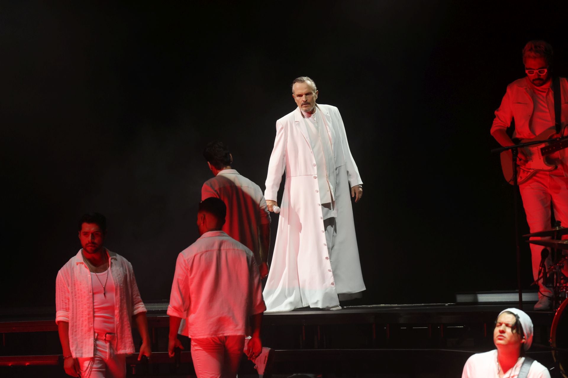 El concierto de Miguel Bosé en Starlite, en imágenes