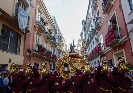 Jesús de la Misericordia en su salida del pasado Jueves Santo.