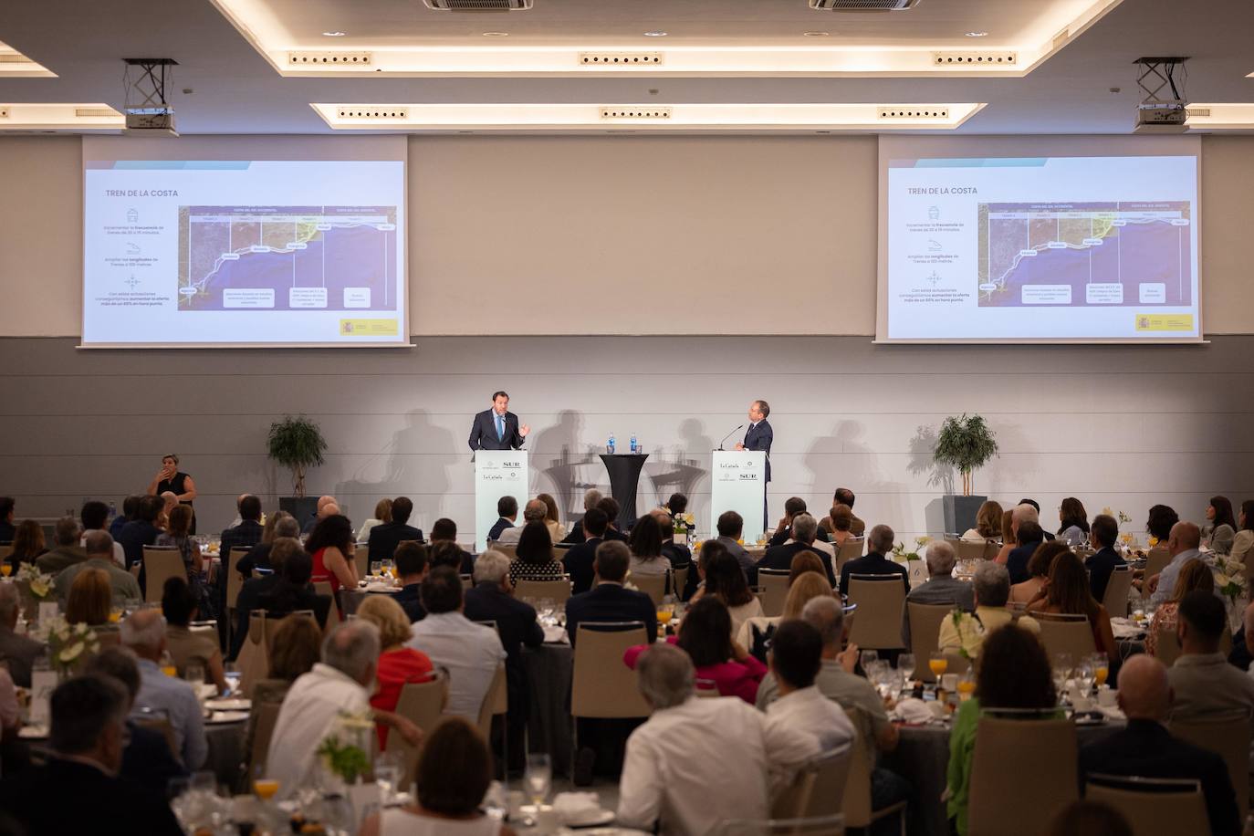 El ministro de Transportes anuncia nuevas inversiones en Málaga durante un Foro SUR