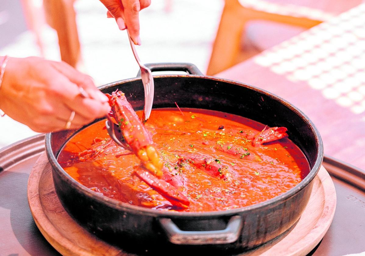 Arroz meloso de carabineros de Cielo by Mogli.