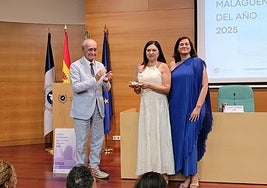 Esperanza Camino Mesta, fundadora de la escuela de profesiones técnicas aeronáuticas Sur'Avian, ganadora del reconocimiento a su trayectoria.