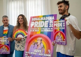 La edil de Festejos, Yolanda Peña, en la presentación del Pride Benalmádena 2025.