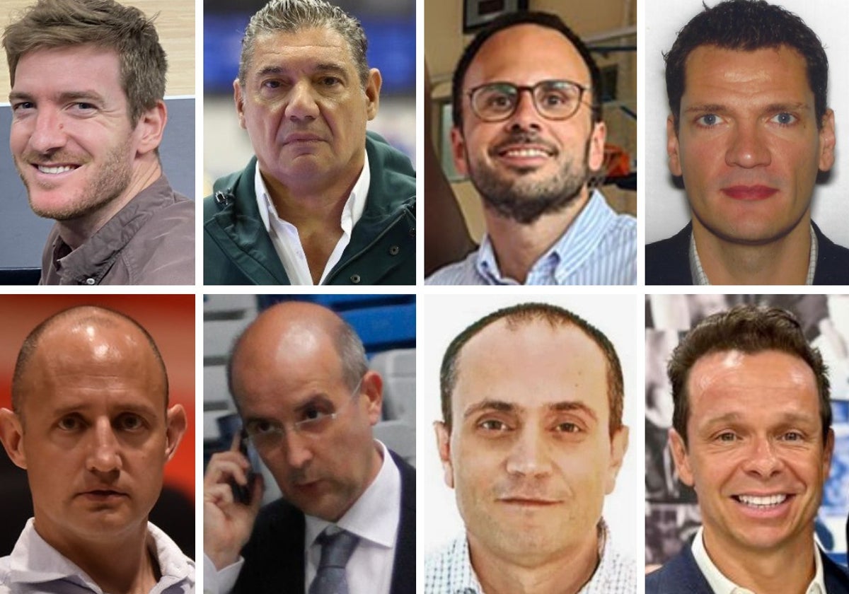Gerard Raventós, Misko Raznatovic, Juan Lasso, Álvaro Tor, Igor Crespo, Arturo Ortega, José Luis Martínez y David Carro.