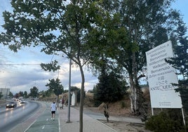 Uno de los suelos está en la entrada por la Verónica
