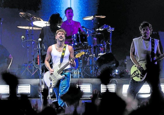 Dani Fernández fue el protagonista de la noche de ayer en el Brisa Festival.