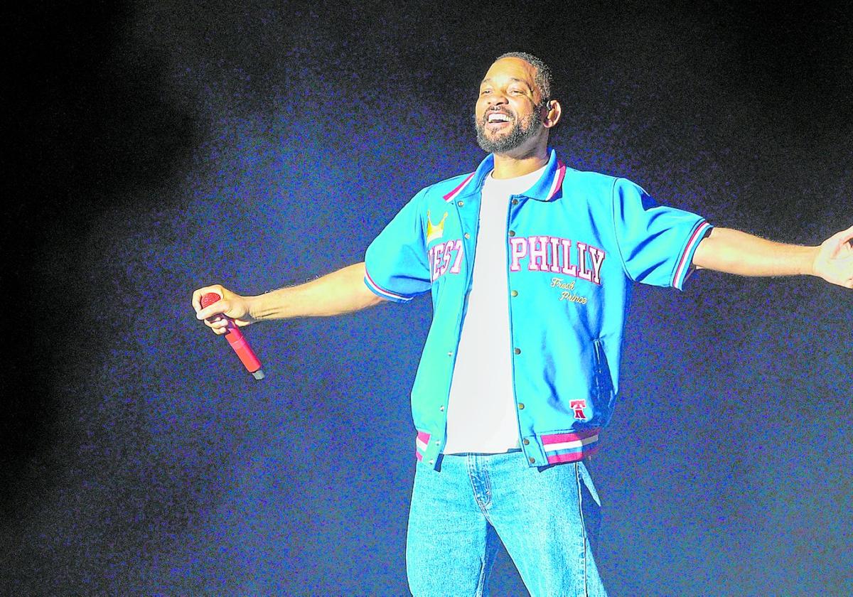Will Smith se entregó al público de Starlite, al que hizo partícipe de su espectáculo en todo momento.